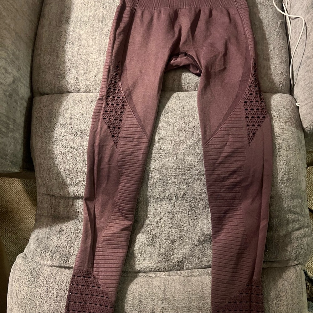 Gymshark Burgundy Leggings